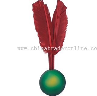 PU Feather ball from China